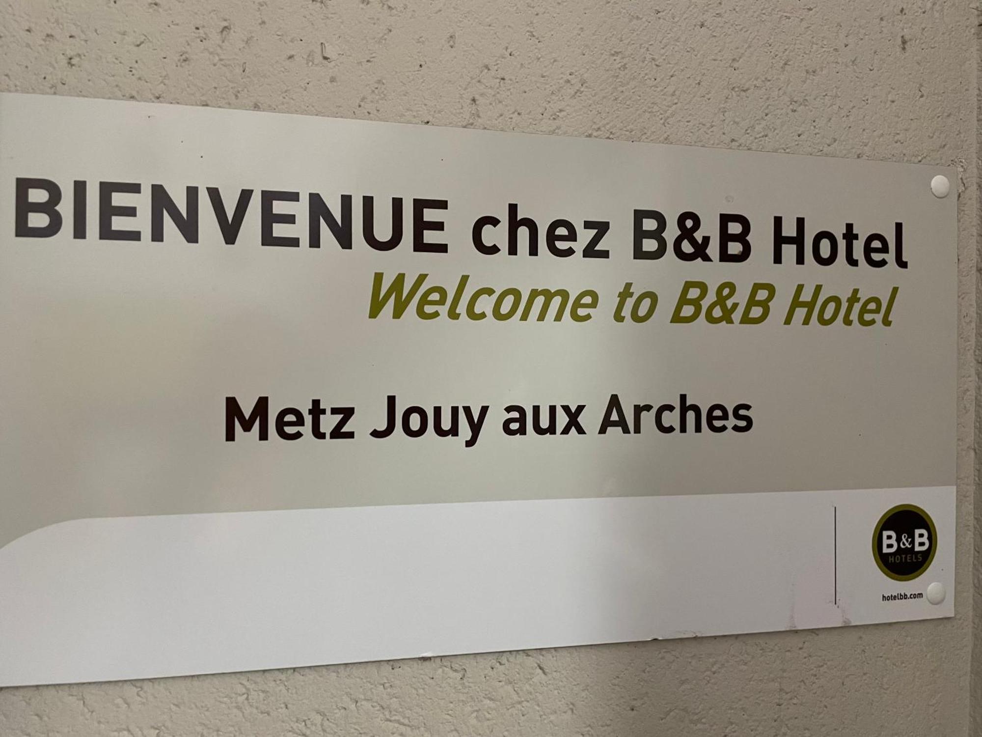 B&B Hotel Metz Jouy Aux Arches Exterior foto
